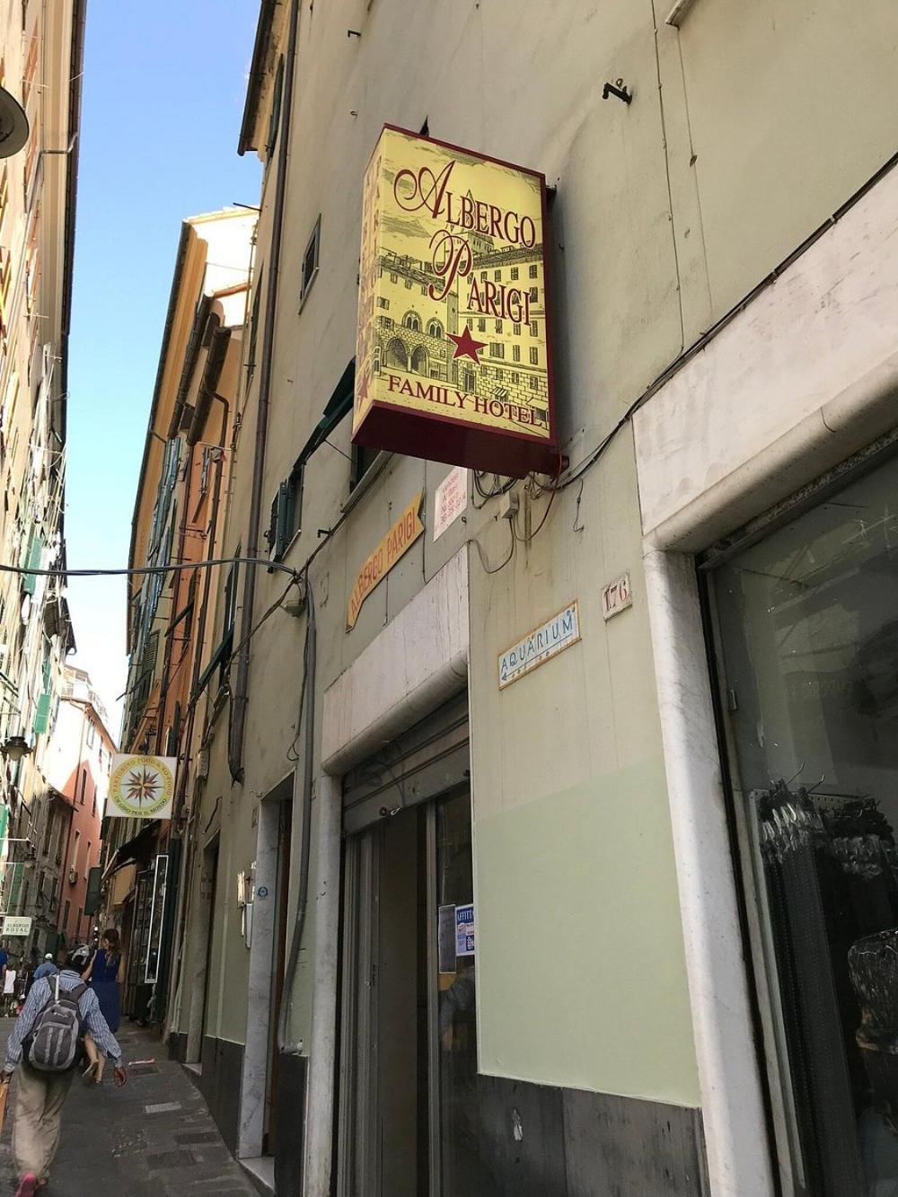 Albergo Parigi جنوة المظهر الخارجي الصورة